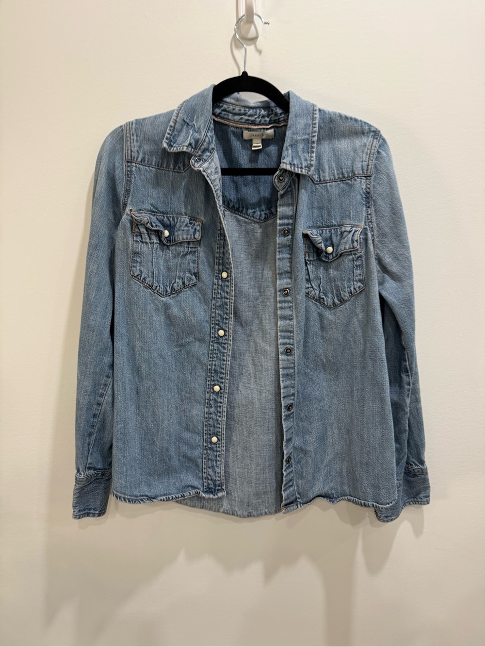 J. Crew Light Blue Denim Jean Jacket